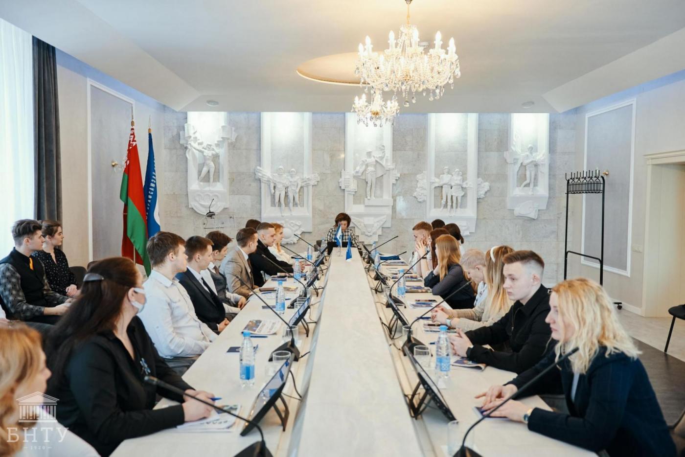 Подведение итогов конкурса видеороликов, посвященных Году исторической памяти, профкома студентов БНТУ